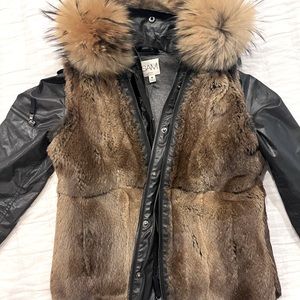 Fur Jacket with vest